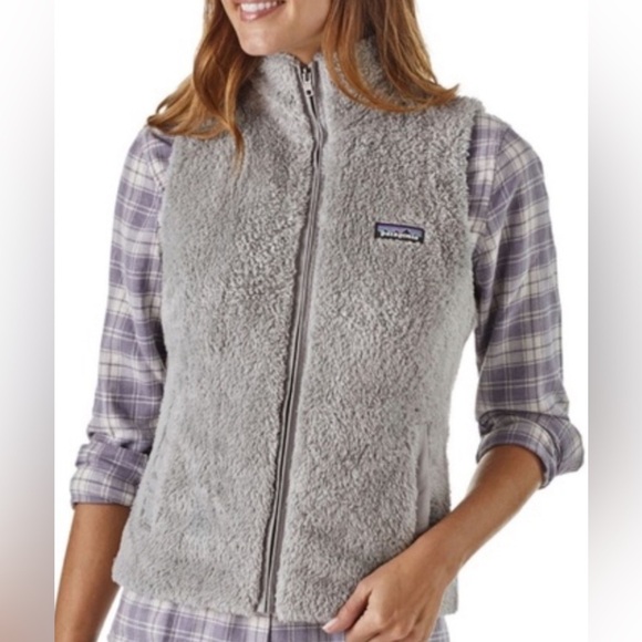 Patagonia Jackets & Blazers - Patagonia Women’s Los Gatos Fleece Fuzzy Vest Pockets Size M
